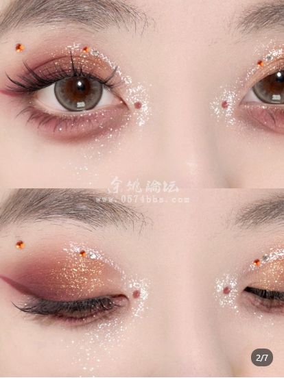 新年豪金红丝绒浓颜眼妆~高级感人间富贵花! 新年豪金红丝绒浓颜眼妆~高级感人间富贵花!