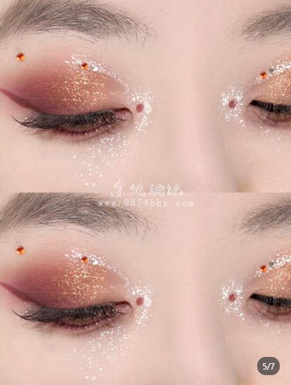 新年豪金红丝绒浓颜眼妆~高级感人间富贵花! 新年豪金红丝绒浓颜眼妆~高级感人间富贵花!